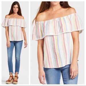 Allison Joy Top Cotton Gauze Blouse